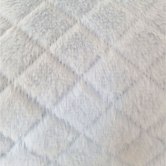 Almost famous faux fur blue sweatshirt Top Size L - Picture 10 of 11